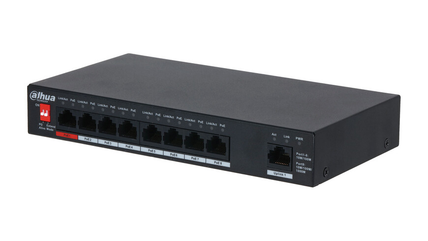 Dahua PFS3009-8ET1GT-96 swich Dahua PFS3009-8ET1GT-96 swich
