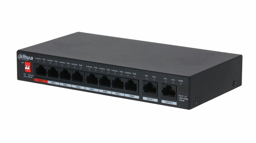 Dahua PFS3010-8GT-96-V2 8-portni switch