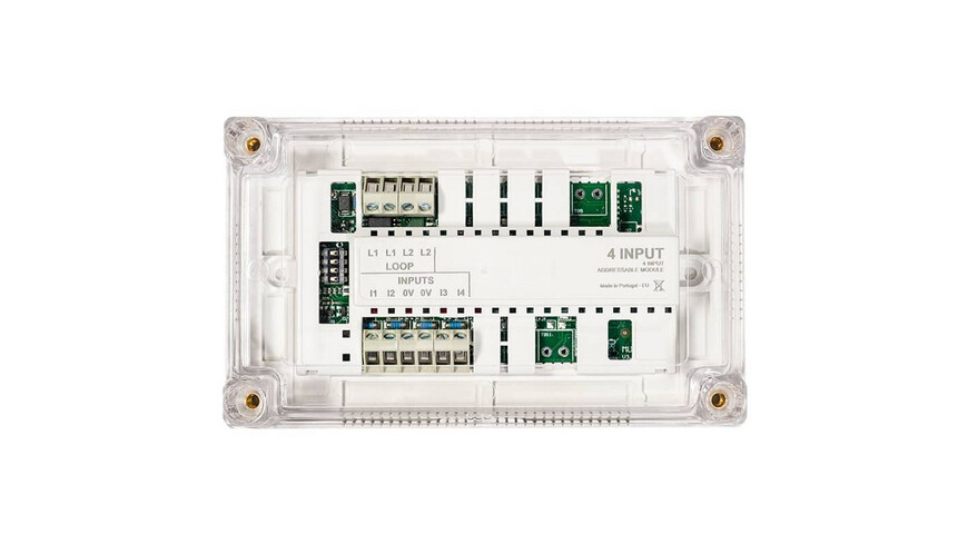 GlobalFire 4 INPUT - DUAL GANG BOX
