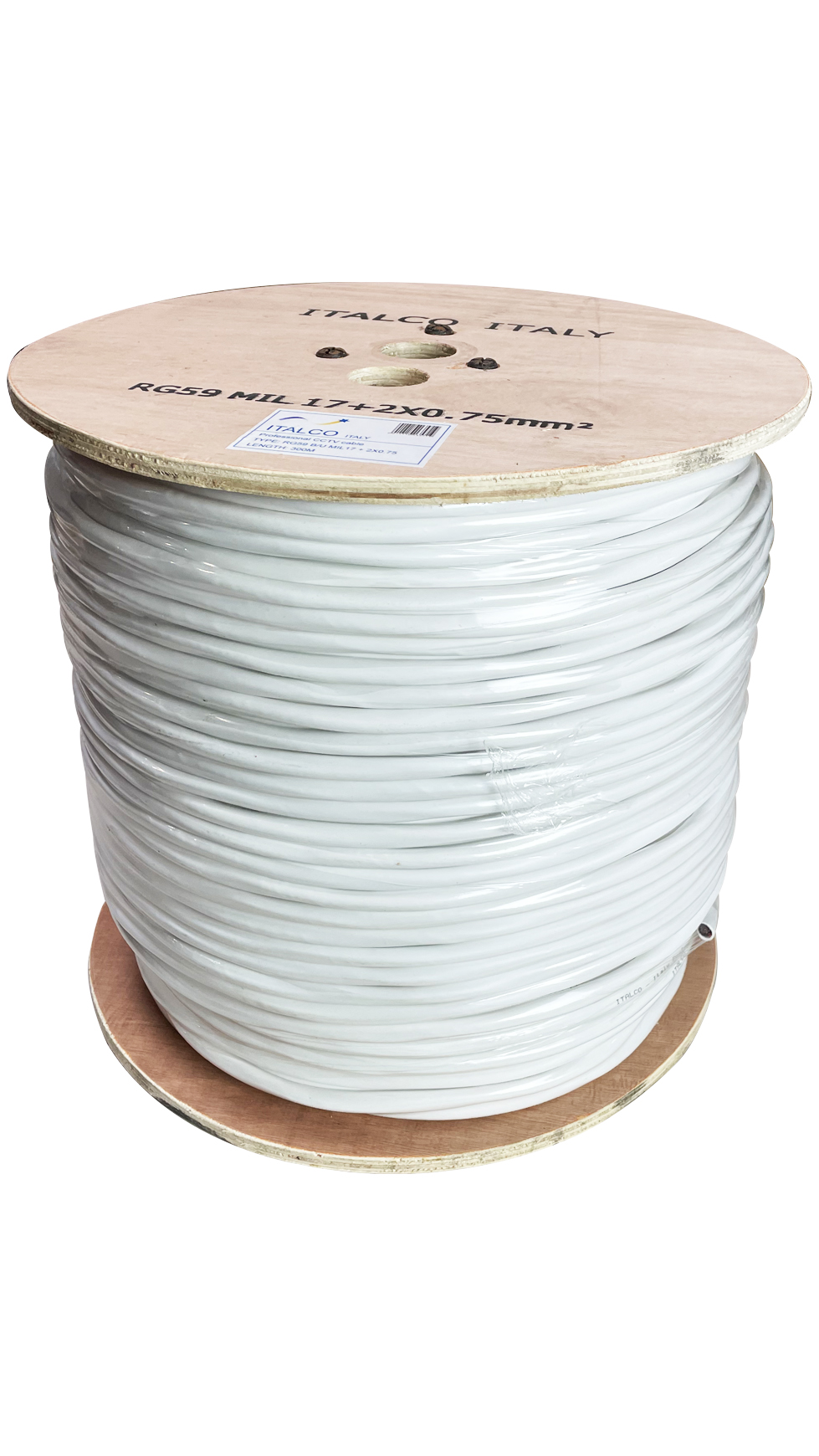 WesternSecurity RG59+Power, White 300