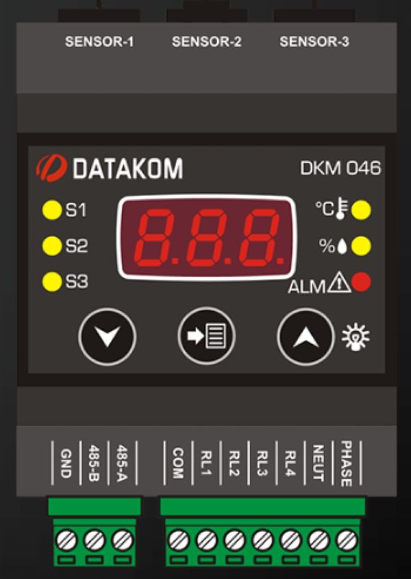 Paradox DKM-046 kontroler temperature i vlažnosti sa senzorom